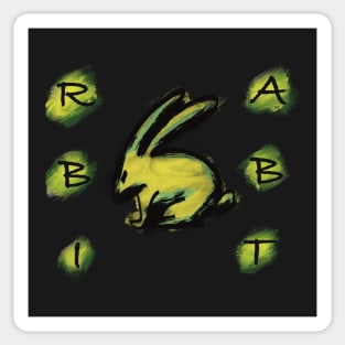 Chinese zodiac rabbit Sticker